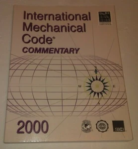 2000 International Mechanical Code Commentary International Code Council - Picture 1 of 5