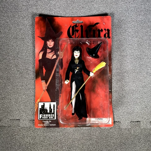 Elvira Mistress of The Dark Action Figure Witch Variant Figures Toy Co 1998 Cover