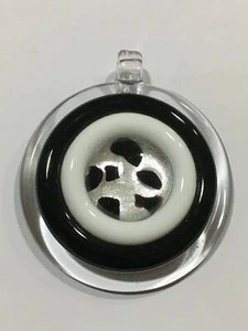 Pendente Donna Bersaglio Antica Murrina Vetro di Murano Made in Italy - Foto 1 di 1
