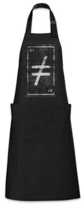 Tarot Inequality Grillschürze Kochschürze Card Logo Ungleichheit Karte Karten - Picture 1 of 1