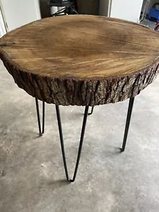 tree stump table - Picture 1 of 4