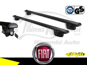 IRON130+SM02 BARRE PORTATUTTO FARAD NERE FIAT DOBLO' II, DOBLO' MALIBU' - Imagen 1 de 1