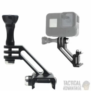 Offset Gopro Weaver Picatinny 20mm Gun Rail Camera Mount HERO Bracket Airsoft UK - Picture 1 of 3