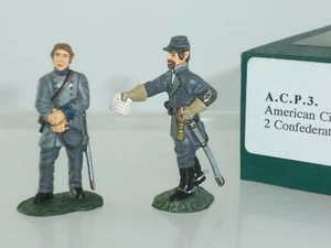 JUEGO DE SOLDADOS DE GUERRA CIVIL AMERICANOS DE PRIMERA LÍNEA ACP3 - Imagen 1 de 2