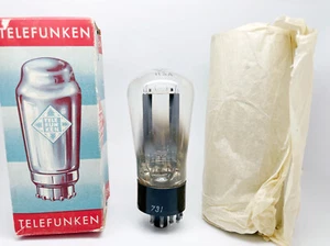 NOS Telefunken AZ11 Test V.GOOD Full-Wave Rectifier Radio Vacuum Electron Tube - Picture 1 of 7