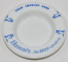 Extremely Rare Vintage Hamms Beer Dealer Salesman Sample Advertising Ashtray