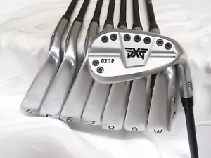 Gebrauchter PXG 0311P Gen3 Eisensatz 4-PW,GW Mitsubishi MMT 80er Steifer Graphitschaft S - Bild 1 von 8
