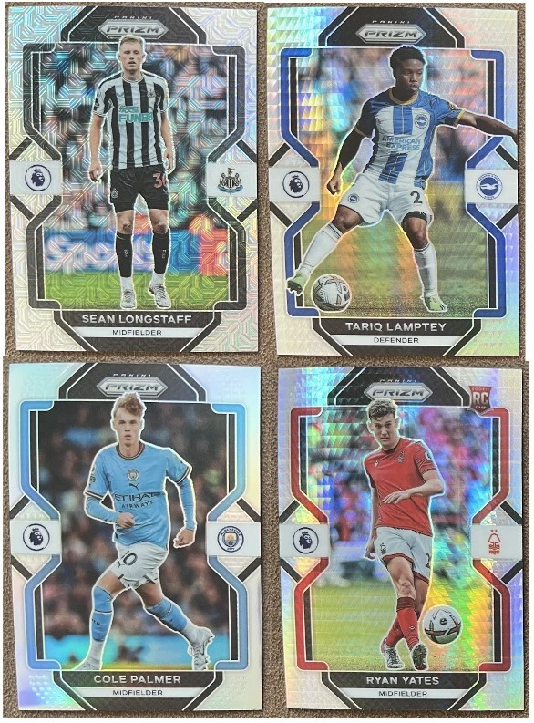 2022-23 Panini Prizm Premier League Soccer Parallels Silver Mojo Hyper Choose! - Image 1 of 1