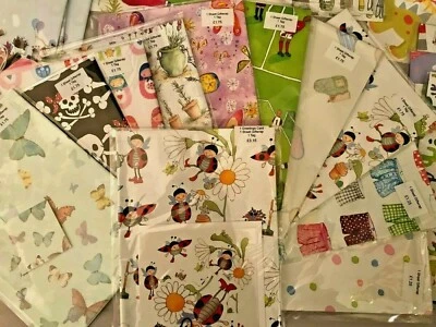 Flat giftwrap sheets, tags or greeting cards - assorted themes - Phoenix Trading - Image 1 of 4