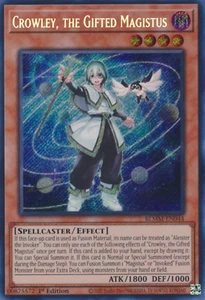 1X NM Crowley, the Gifted Magistus - BLMM-EN044 - Secret Rare 1st Edition - Bild 1 von 1