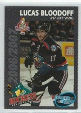 2006-07 Kelowna Rockets (WHL) Lucas Bloodoff