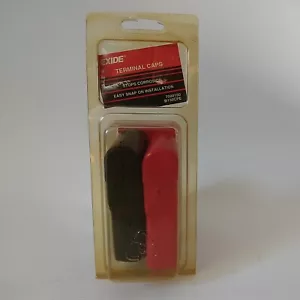 Exide Battery Terminal Caps B150CPE New In Package NOS Black & Red Battery Caps - Picture 1 of 12