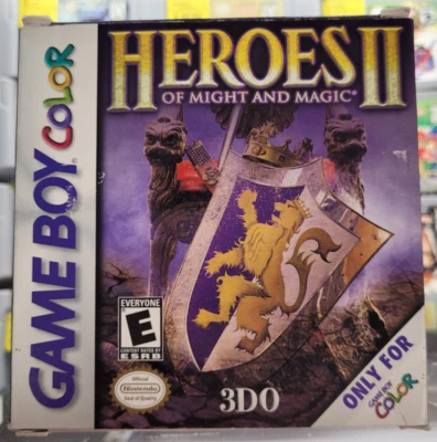 heroes of might and magic II gameboy color cib - Image 1 of 4