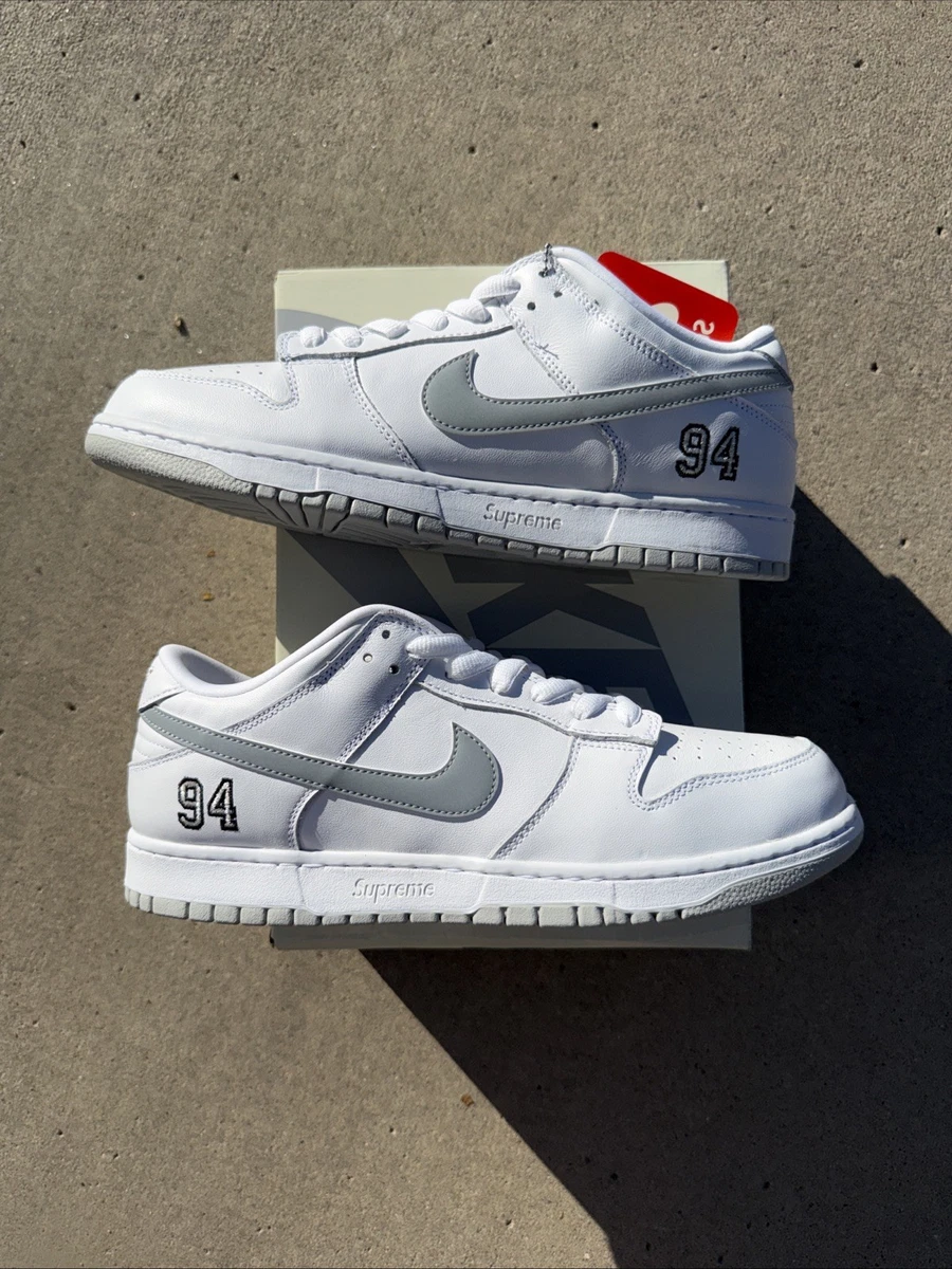 Nike Dunk Supreme Low Silver for Sale | Authenticity Guaranteed | eBay