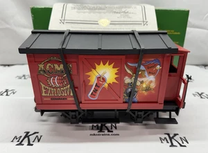 LGB Lehmann Toy train 94108 G Scale Acme Exploding Dynamite Car Looney Tunes New - Picture 1 of 8