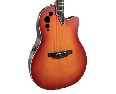 Guitarra A/E Ovation Applause AE48-1I Cutaway - Honeyburst Satin - Caja abierta Foto 1 de 4
