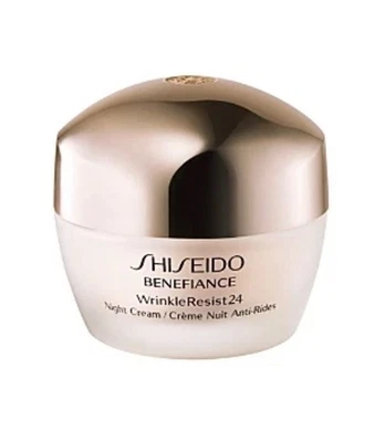 Shiseido Benefiance WrinkleResist24 Night Cream Full Size 1.7oz /50ml New 17 - Image 1 of 4