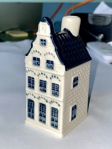KLM por BOLS Blue Delft House Amsterdam #17 2018 reedición casa miniatura vacía - Imagen 1 de 10