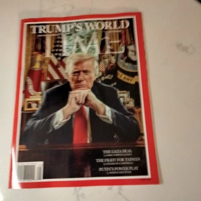 Time Magazine November 10 / 2025 Trump's World the Gaza Deal Putin's Power Play - Image 1 of 2