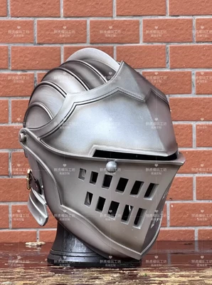 1:1 Dark Souls Knight Oscar Cosplay Helmet Medieval Halloween Party Mask Props  - Image 1 of 4
