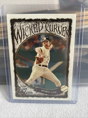 Topps Allen & Ginter Wicked Curves 2025 WC-32 Sparky Lyle - Yankees de Nueva York Foto 1 de 2