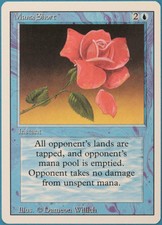 Mana Short Revised NM Blue Rare MAGIC THE GATHERING CARD (ID# 244309) ABUGames