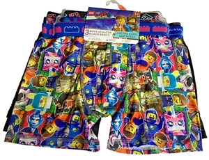 3 Boys Athletic Boxer Briefs: The Lego Movie 2, Ultra Cool Softness Size 10 - Picture 1 of 7