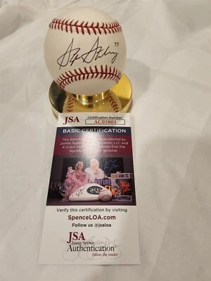 STEPHEN STRASBURG signed OML baseball JSA COA NATIONALS - Image 1 of 4