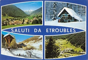 AL8-63B) SALUTI DA ETROUBLES VEDUTE VIAGGIATA AOSTA - Bild 1 von 2