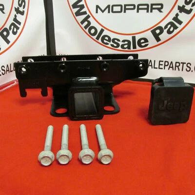 JEEP Wrangler 2" Trailer Hitch Receiver Kit NEW OEM MOPAR - Image 1 of 4