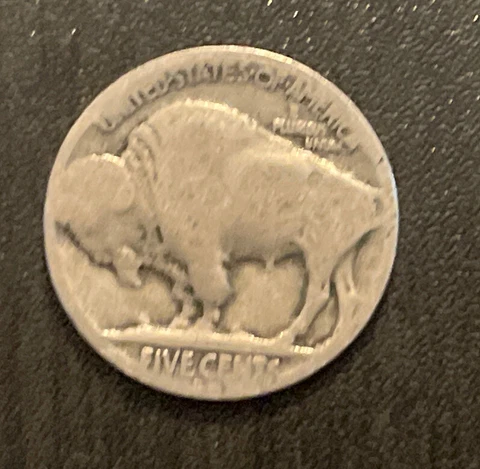1915 D Semi-Key Date Buffalo Nickel Date Restored Coin (A6) Cover