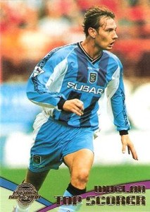 Merlin's Premier Gold 2000 Noel Whelan A5 'Top Scorer' Coventry City - England