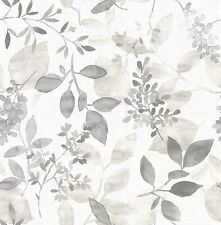 NuWallpaper NUS3144 Grey Breezy Peel & Stick and Wallpaper Gray