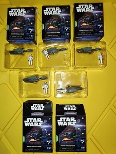 LOTE DE 5 Star Wars Micro Galaxy Serie 3 Scout Primera Orden Stormtrooper X5  - Imagen 1 de 6