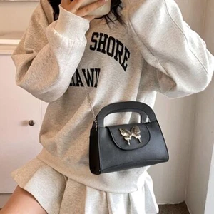 PU Crossbody Bags With Chain Strap Handbags New Messenger Bags Women - Picture 1 of 18