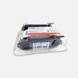 Evolis RVA022NAA Globes Holographic Ribbon - Primacy/Zenius - 400 prints NEW - Picture 1 of 3