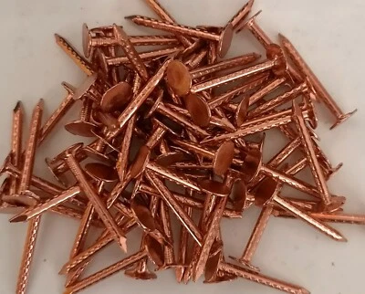 BEVER 2,8x35 mm Dachpappstifte Pappnägel Kupfer 25 oder 50 Stück Stück DIN 1160