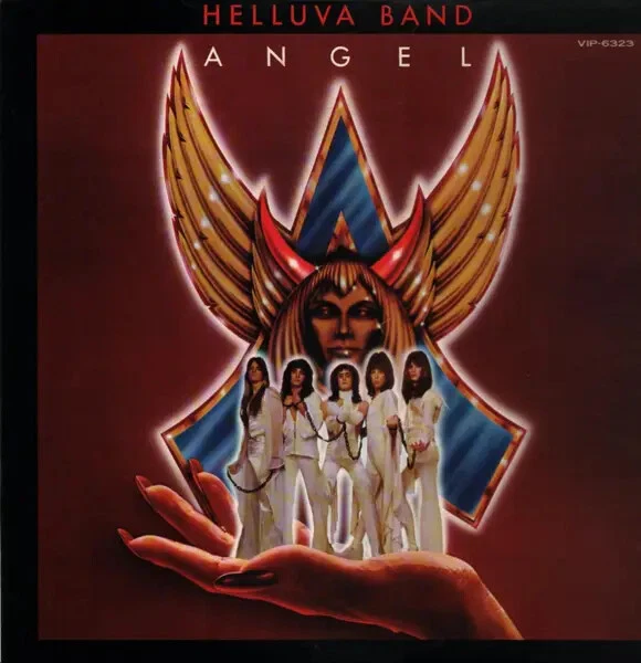 Angel Helluva Band INSERT + 5" FLEXI-DISC JAPAN Casablanca Records Vinyl LP - Bild 1 von 1