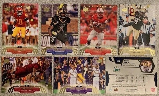 FOOTBALL RCs - 2014 Upper Deck Star Rookies Cards - You Pick - Free Shipping - Image 1 of 1