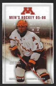2005-06 University Of Minnesota Golden Gophers College Hockey Schedule !!! - Picture 1 of 1