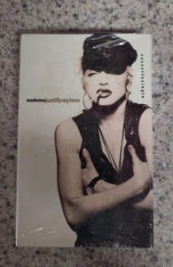 Madonna - Justify My Love Cassette Single SEALED - Picture 1 of 5