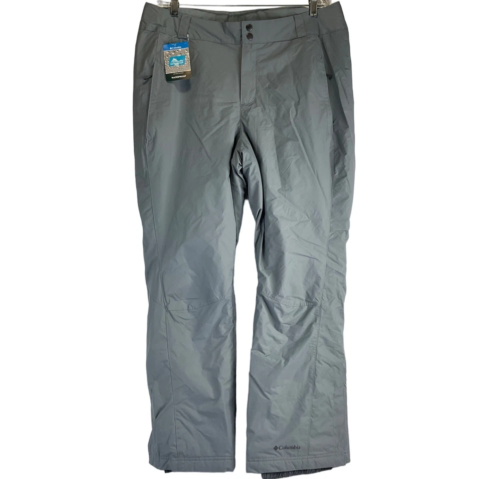 Columbia Snow Pants Women's Sz XL Waterproof Modern Mountain 2.0 Gray