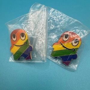 Amazon Peccy Glamazon Pin / 2 Peccy Pride Pins (Sealed) DFW7 - Picture 1 of 3