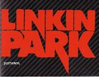 LINKIN PARK - Autocollant permanent autocollant vinyle brillant rouge