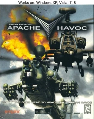 Enemy Engaged: Apache vs Havoc PC Game 1998 Empire Interactive - Image 1 of 2