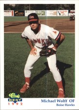 1992 Boise Hawks Classic/Best #28 Michael Wolf