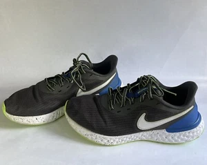 Nike Revolution 5 Men’s Size 9.5 Dark Grey and Blue Running Shoe - Picture 1 of 5