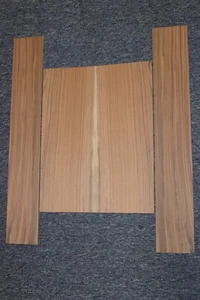 Black walnut dreadnought size guitar back and side set. - Picture 1 of 3