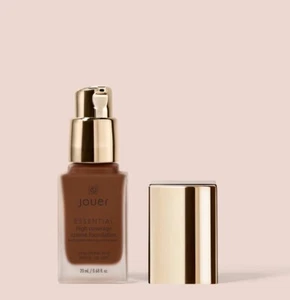 Jouer Essential High Coverage Creme Foundation ~ MAHOGANY~ 20 mL /0.68 fl oz NEW - Picture 1 of 2
