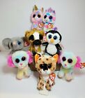 Beanie Boos Lot Of 8 Plush Toys Beanie Brutus Has Crooked Nose